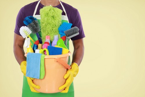 Kitchen deep cleaning with focus on appliances and counters