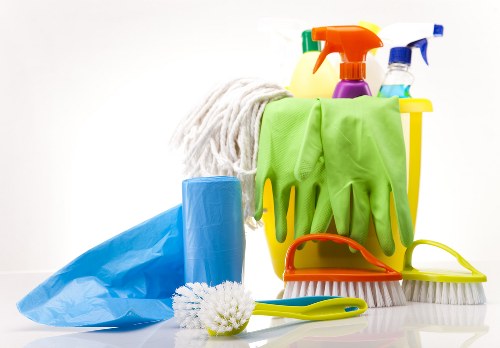 Deep cleaning a hallway rug in a busy home