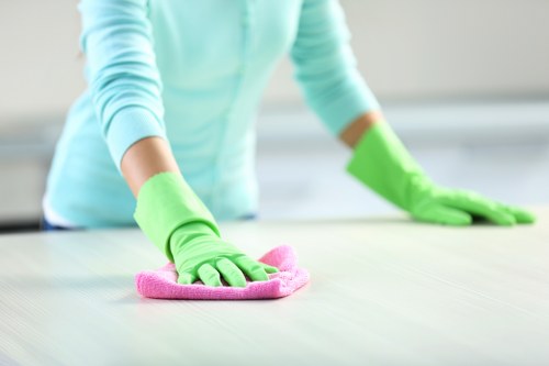 Final inspection-ready end of tenancy cleaning in a home