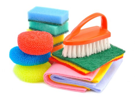 Bathroom hygiene and regular domestic cleaning routine